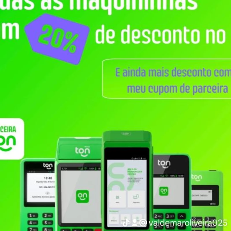 MAQUINAS DE CATÃO DE CREDITO E DEBITO